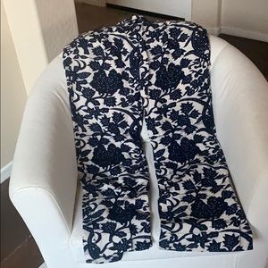 COPY - LOFT Floral Print Linen Pants